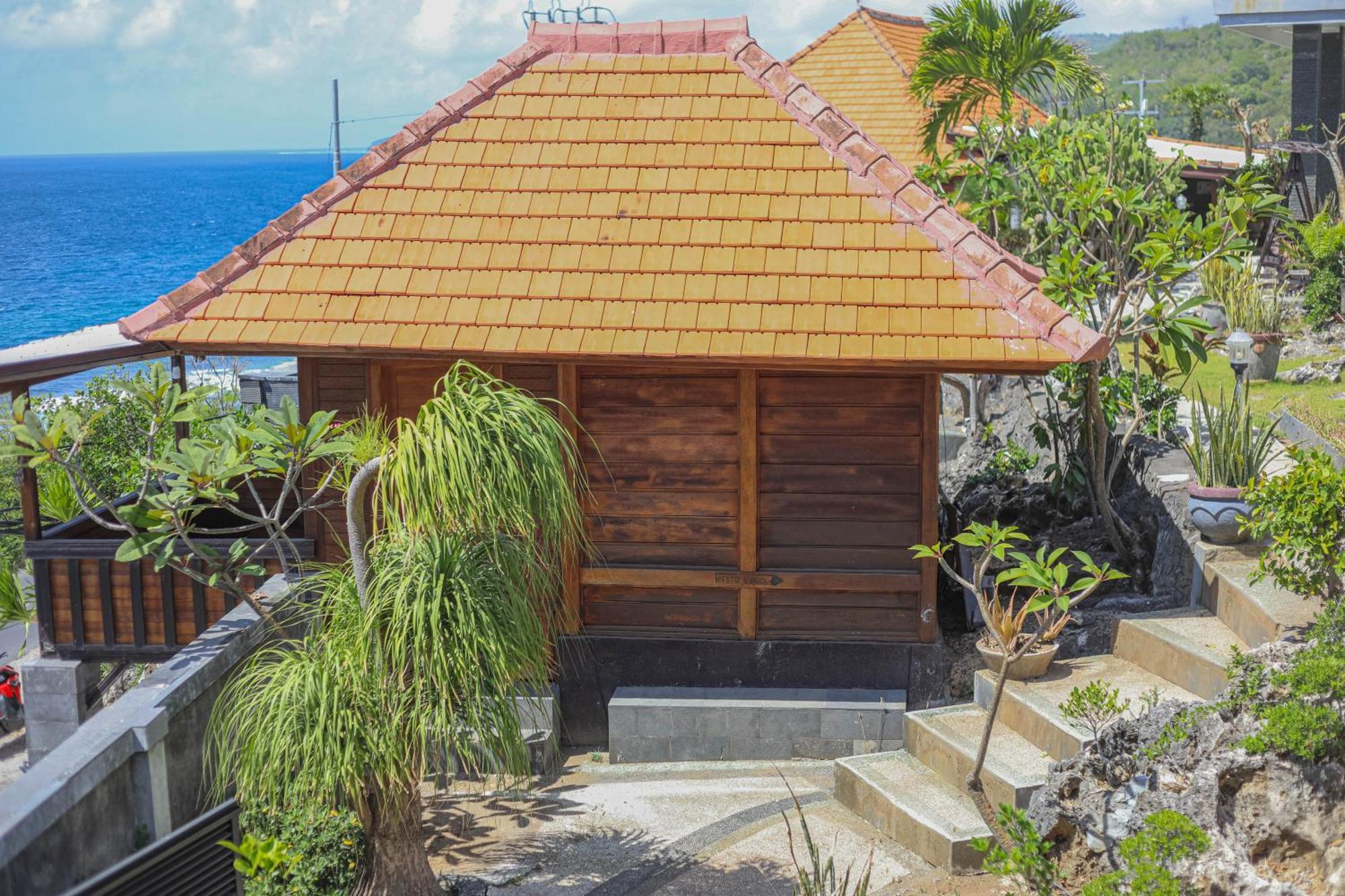 Manta Cottages With Sea View Batununggul Kültér fotó