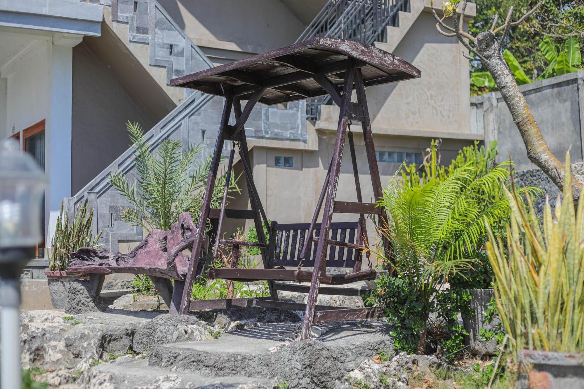 Manta Cottages With Sea View Batununggul Kültér fotó