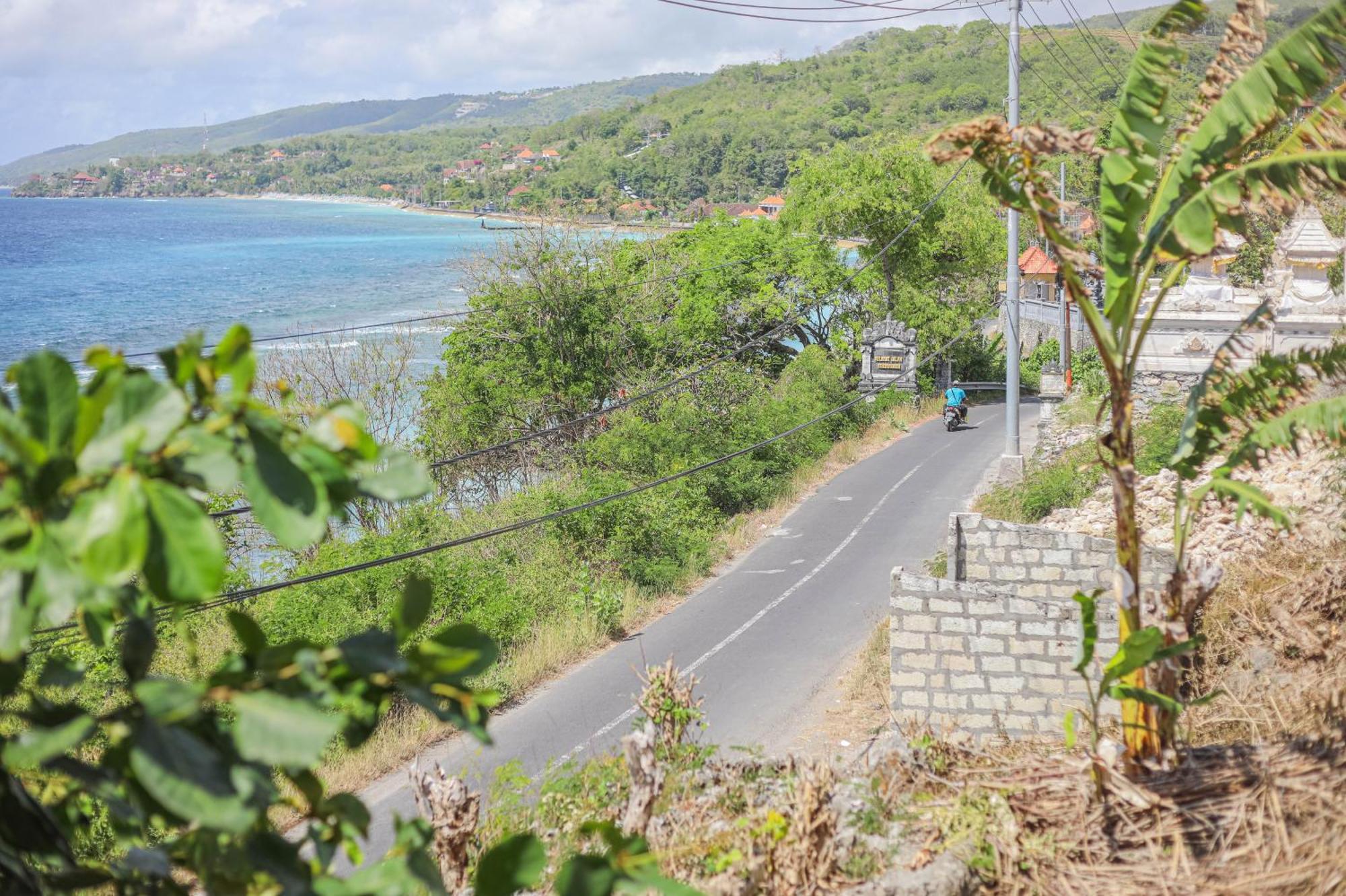 Manta Cottages With Sea View Batununggul Kültér fotó