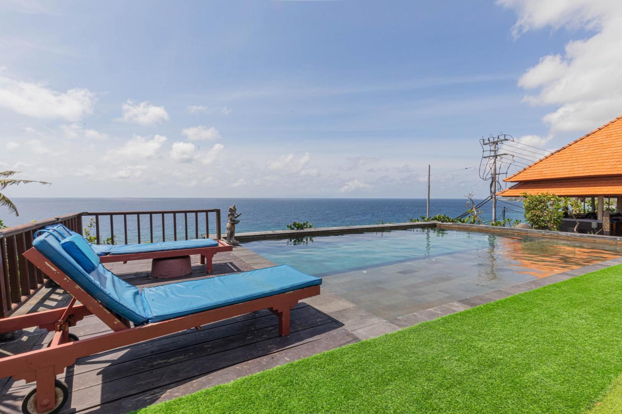 Manta Cottages With Sea View Batununggul Kültér fotó