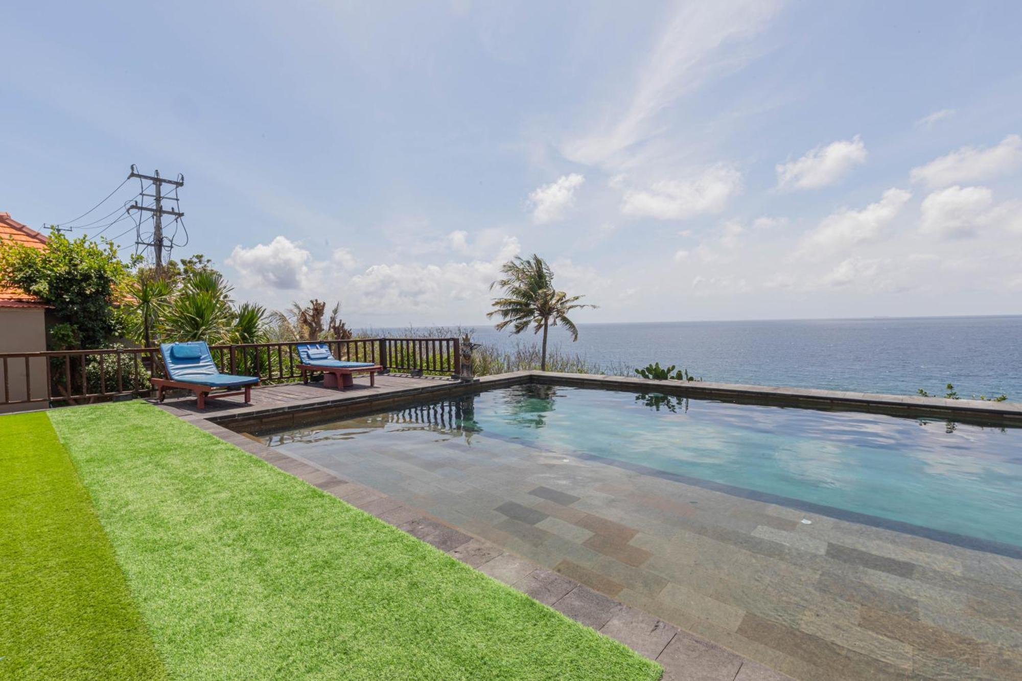 Manta Cottages With Sea View Batununggul Kültér fotó