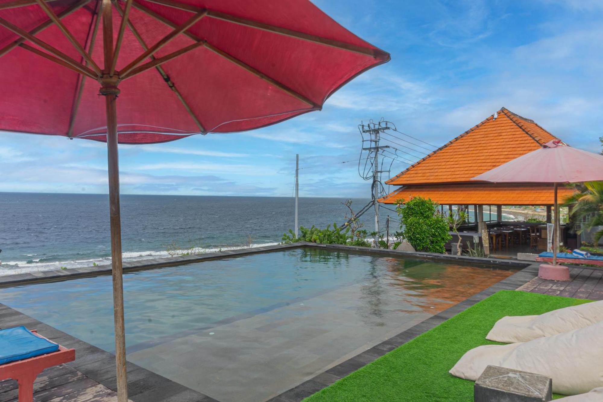 Manta Cottages With Sea View Batununggul Kültér fotó
